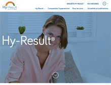 Tablet Screenshot of hy-result.com